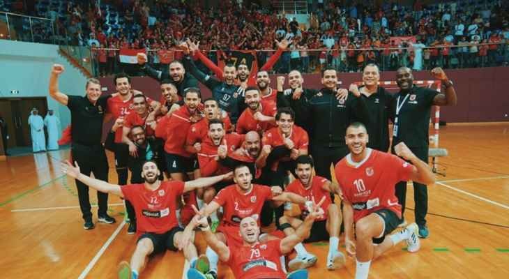 الأهلي يهزم غريمه الزمالك ويحرز لقب كأس السوبر لكرة اليد