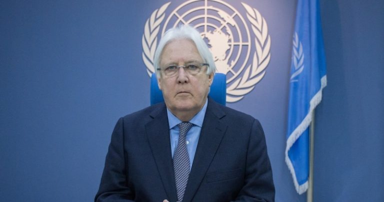 غريفيث: هناك إستحالة لوصول المساعدات إلى غزة