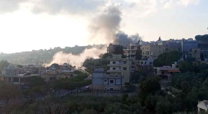 العدو الإسرائيلي يستهدف قرى جنوبية