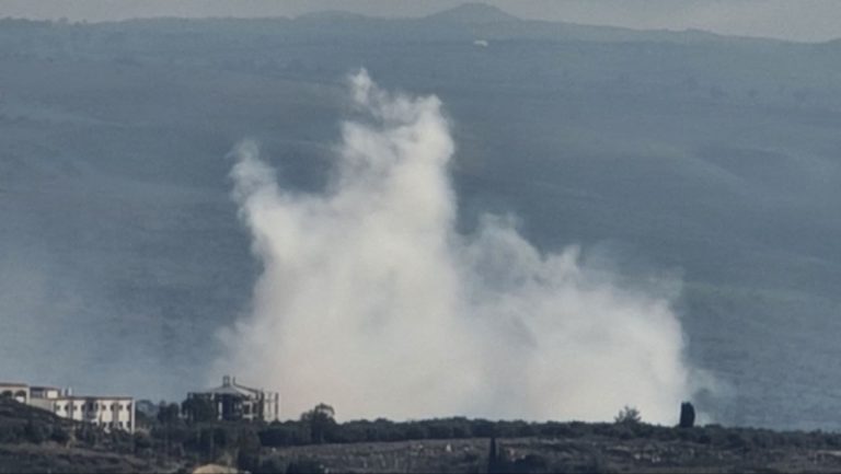 قصف فوسفوري على الخيام