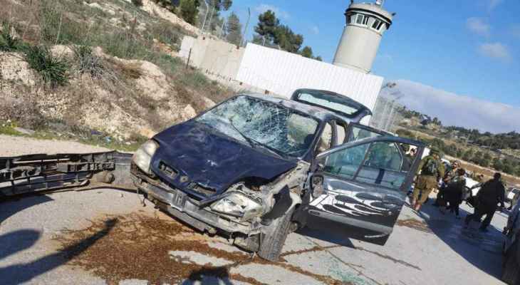 بالفيديو.. 4 جرحى صهاينة بعملية دهس في الخليل