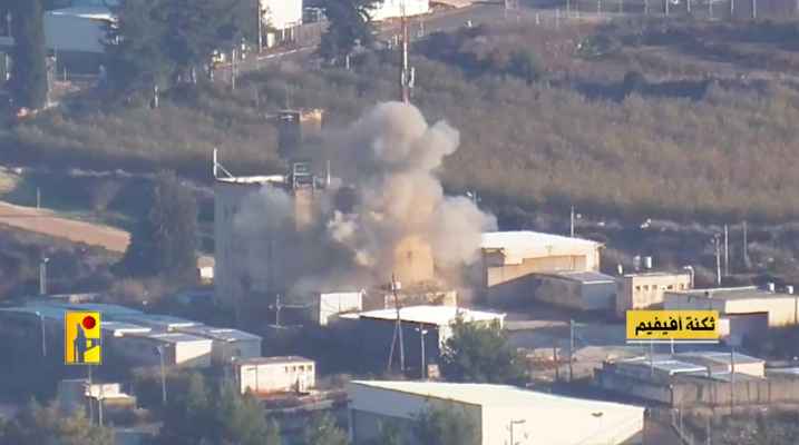 بالفيديو.. مشاهد لإستهداف “المقاومة الإسلامية” مواقع للعدو