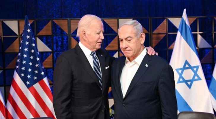 إتصال هاتفي بين بايدن ونتنياهو