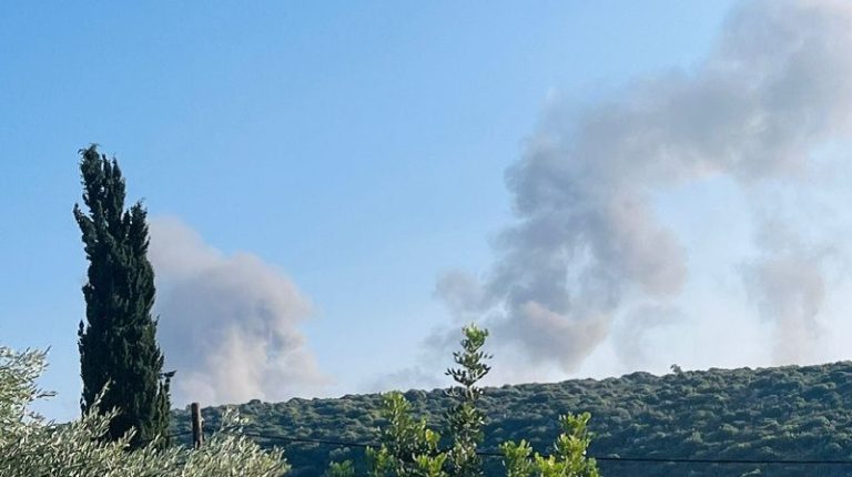 قصف صهيوني على بلدتي الناقورة والخيام