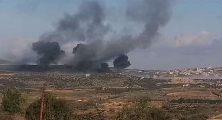 سلسلة غارات تستهدف عيتا الشعب