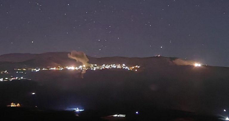 غارة جوية تستهدف أطراف كفرشوبا