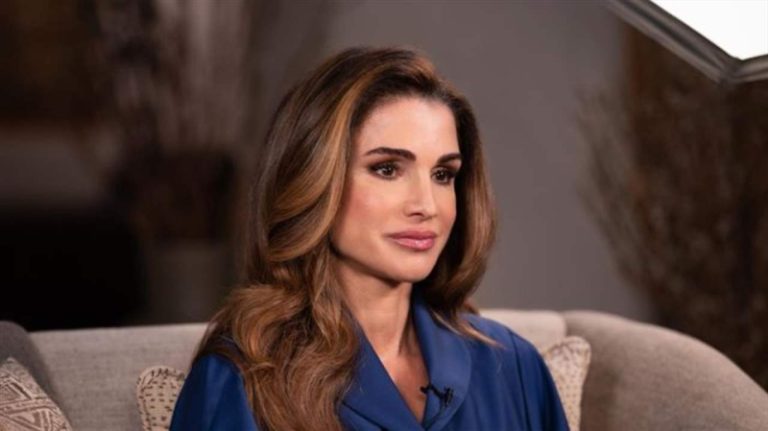 الملكة رانيا تتضامن مع فلسطين