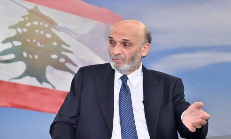 جعجع: “طلائع طوفان الأقصى”.. “مهزلة”!