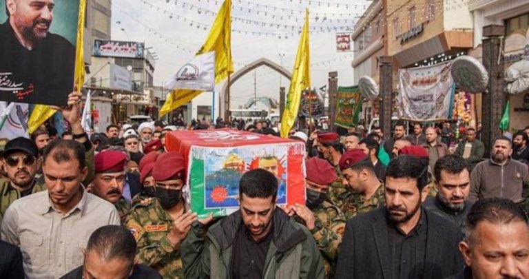 تشييع رضي موسوي في العراق