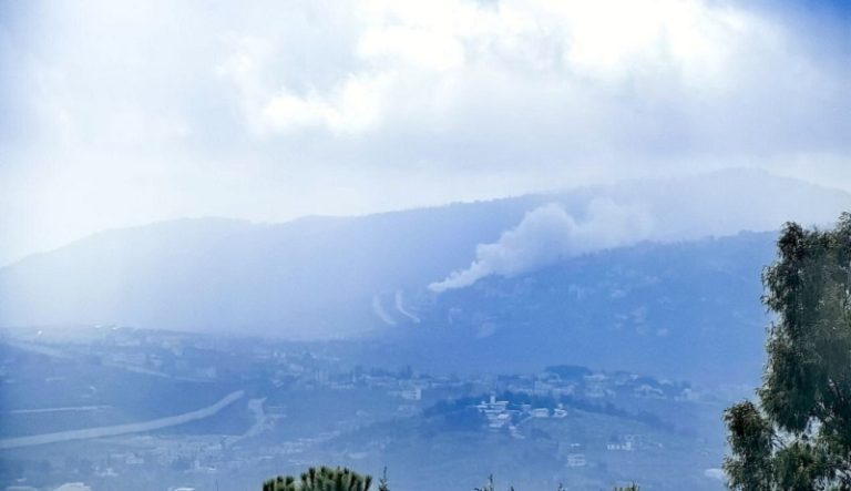 قذائف فوسفورية بين العديسة وكفركلا