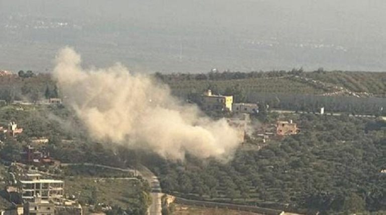 غارة بين المنازل في كفركلا