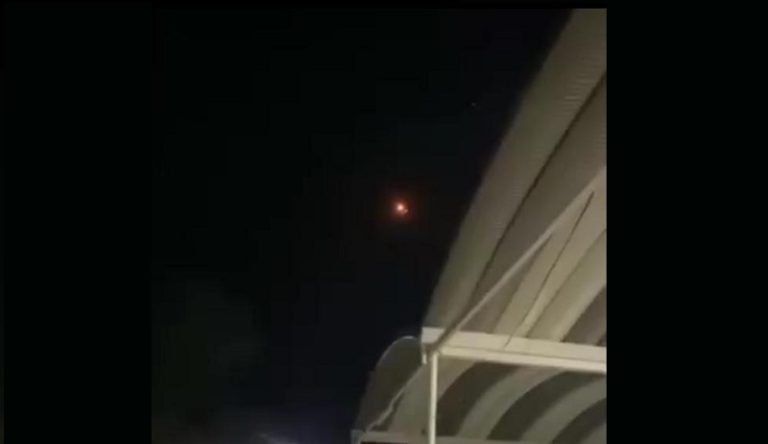 بالفيديو.. انفجار مسيرة أميركية فوق ديالى