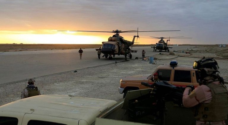 تحطم طائرة أميركية شمالي بغداد