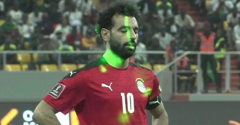 حظر الليزر في بطولة أمم أفريقيا