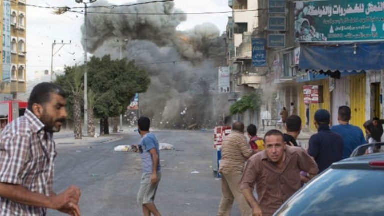 اشتباكات عنيفة في شمال غزة