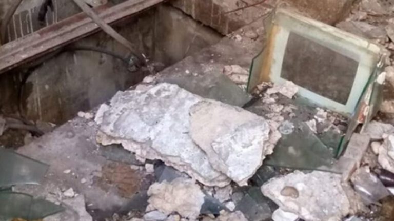 انهيار سقف منزل على قاطنيه في طرابلس