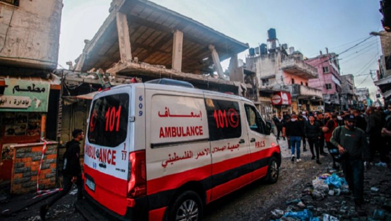 الوضع داخل مجمع ناصر ومستشفى الأمل كارثي