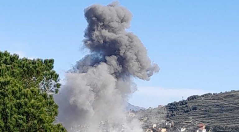 العدو يستهدف طير حرفا والجبين والعديسة