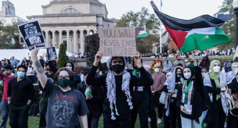 بالفيديو.. مظاهرات في كندا وبريطانيا دعماً لغزة.. وقمع من الدولة!