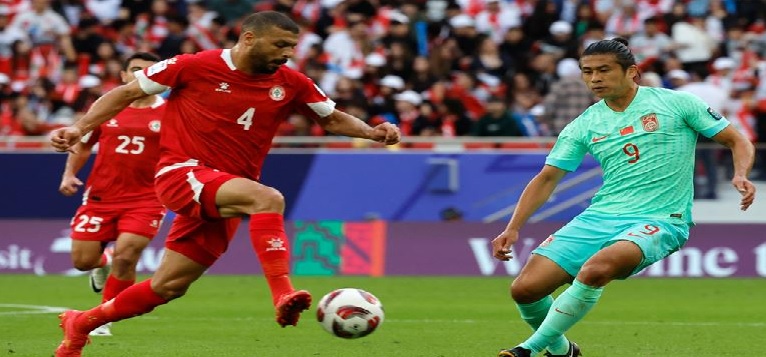 كأس آسيا لكرة القدم: تعادل سلبي يحكم نتيجة لبنان والصين