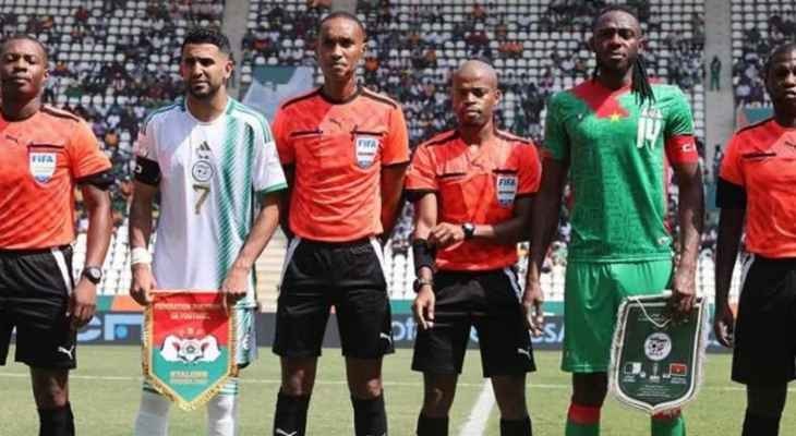 شكوى جزائرية ضد حكم مباراة بوركينا فاسو
