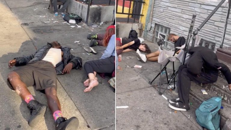 المخدرات تحول فيلادلفيا  لمدينة زومبي! (فيديو)