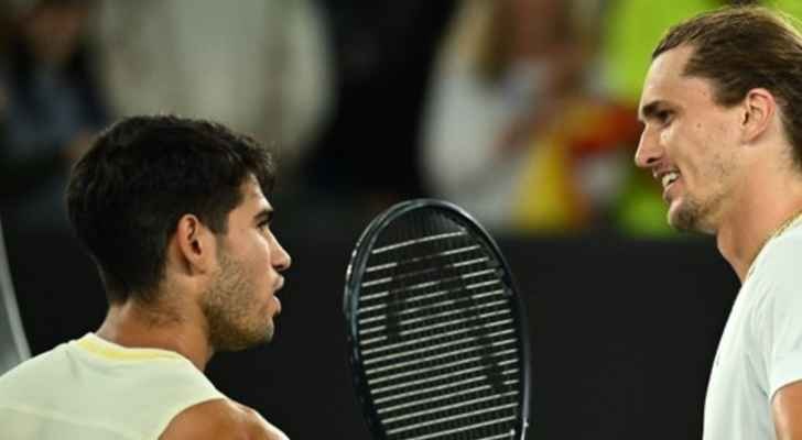 بطولة أستراليا المفتوحة للتنس: زفيريف يُقصي ألكاراز