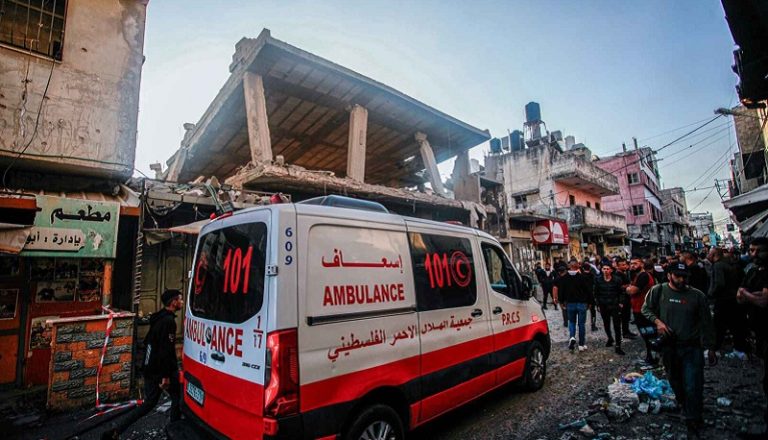 ارتفاع عدد شهداء القصف الصهيوني على دير البلح