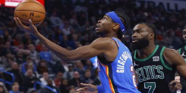 أوكلاهوما يوقف انتصارات بوسطن في دوري السلة الأميركي