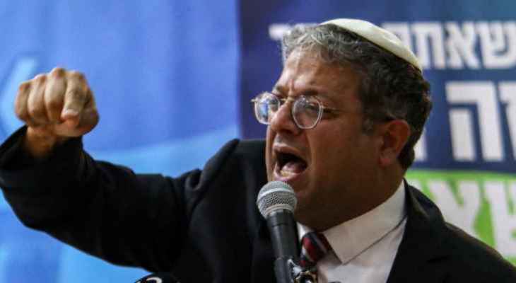 بن غفير: يجب السيطرة على غزة وقتل السنوار