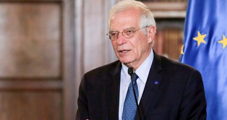 بوريل: الوضع الإنساني سيء في غزة بسبب الحصار “الإسرائيلي”