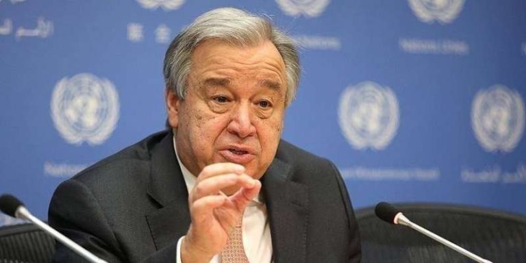 غوتيريش: رفض “إسرائيل” لحل الدولتين غير مقبول