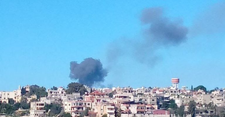 غارات صهيونية على رامية