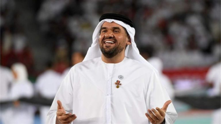 كيف علق حسين الجسمي على خبر طلاقه؟