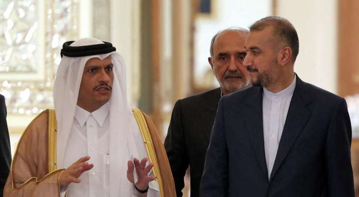 تطورات حرب غزة بين قطر وإيران