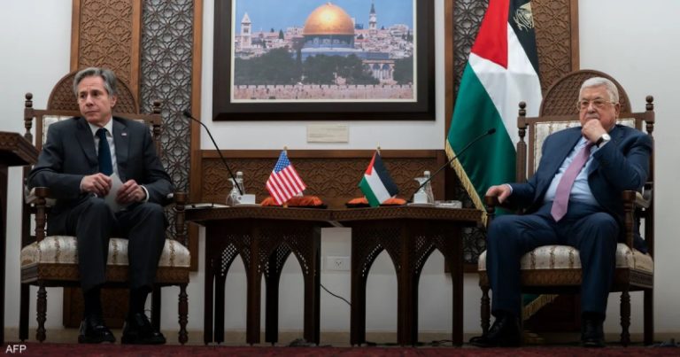 عباس لبلينكن: للوقف الفوري لحرب الإبادة في غزة