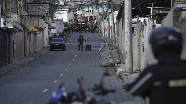 بالفيديو.. إنفجار داخل ملهى ليلي في الإكوادور