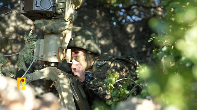 المقاومة تشن هجوماً جوياً على “جبل نيريا”