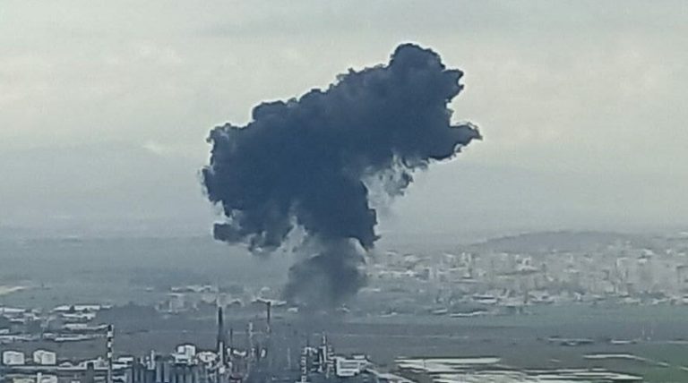 بالفيديو.. دوي انفجار في خليج حيفا