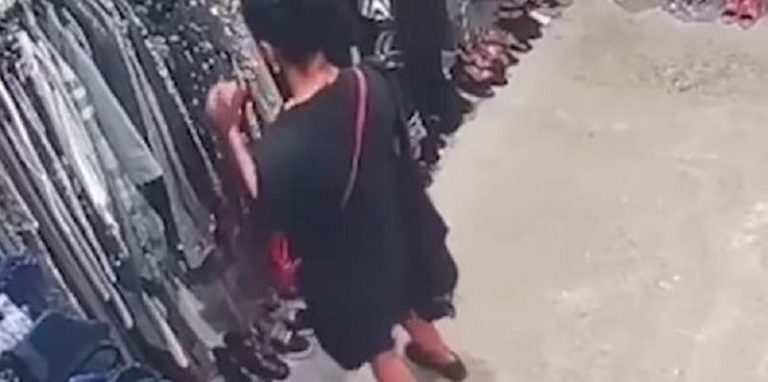 بالفيديو ـ نائبة تسرق من المتاجر الراقية!