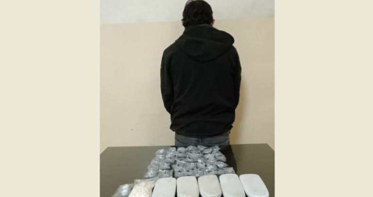 توقيف ناقل مخدرات في الشمال