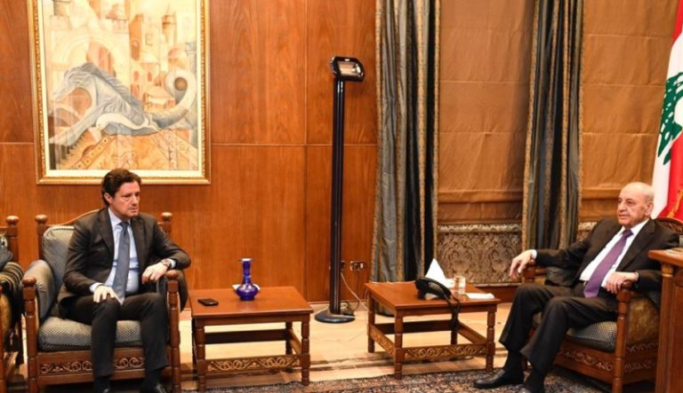 المكاري من عين التينة: العدو يريد التصعيد