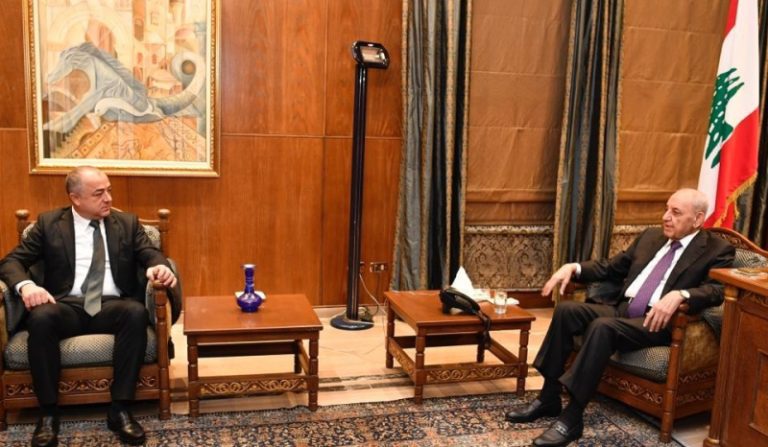 بو صعب من عين التينة: نأمل أن تساهم زيارة هوكشتاين بتحقيق الإستقرار