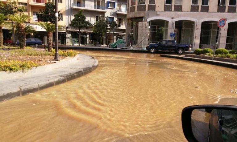 تجمع المياه في جونية