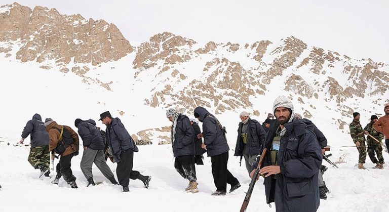 قتلى بانهيار ثلجي في أفغانستان