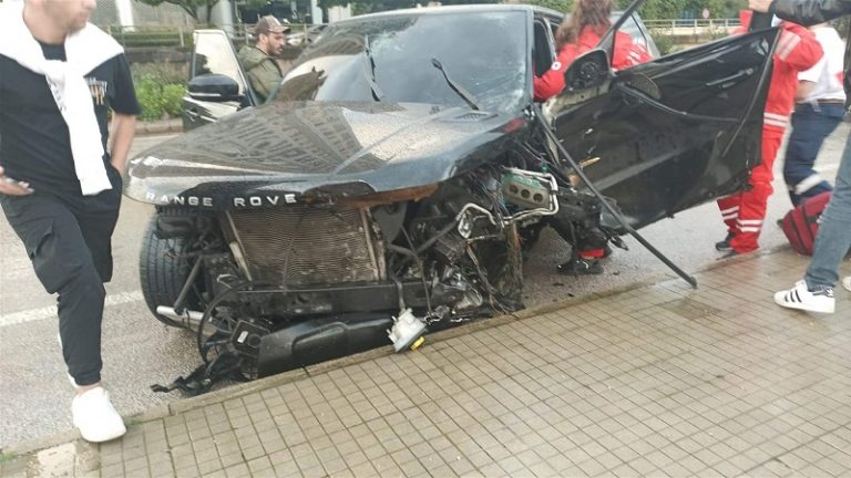 بالصورة والفيديو.. قتيل وجريح بحادث سير مروع في بيروت
