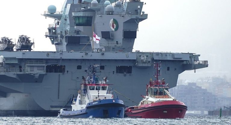 “كوين إليزابيث” لن تشارك في مناورات “الناتو” البحرية