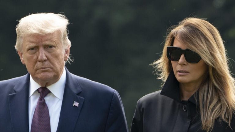 بالفيديو.. ترامب يخطئ بإسم زوجته!