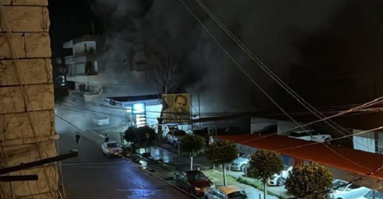 بالفيديو.. غارة على النبطية