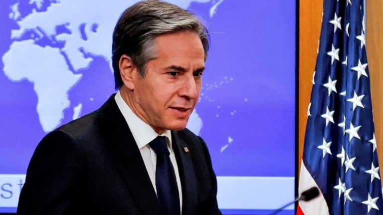 بلينكن سيناقش رد “حماس” مع الإحتلال يوم غد الأربعاء